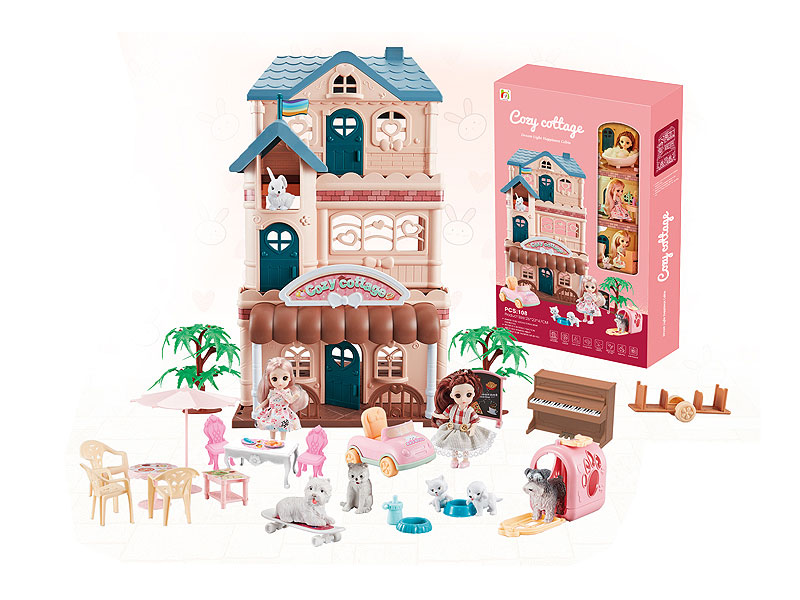 Villa Set W/L toys