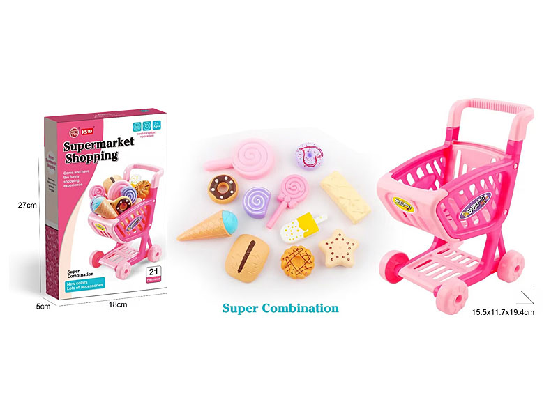 Shopping Cart & Dessert Suit toys