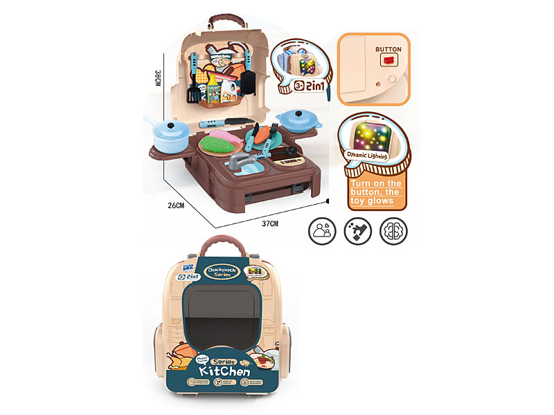 Kitchen Set W/L toys