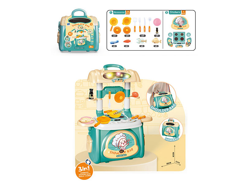Kitchen Set W/L_M toys
