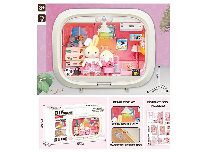 DIY Bedroom W/L toys