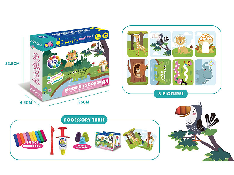 Clay Figure Tool Set toys