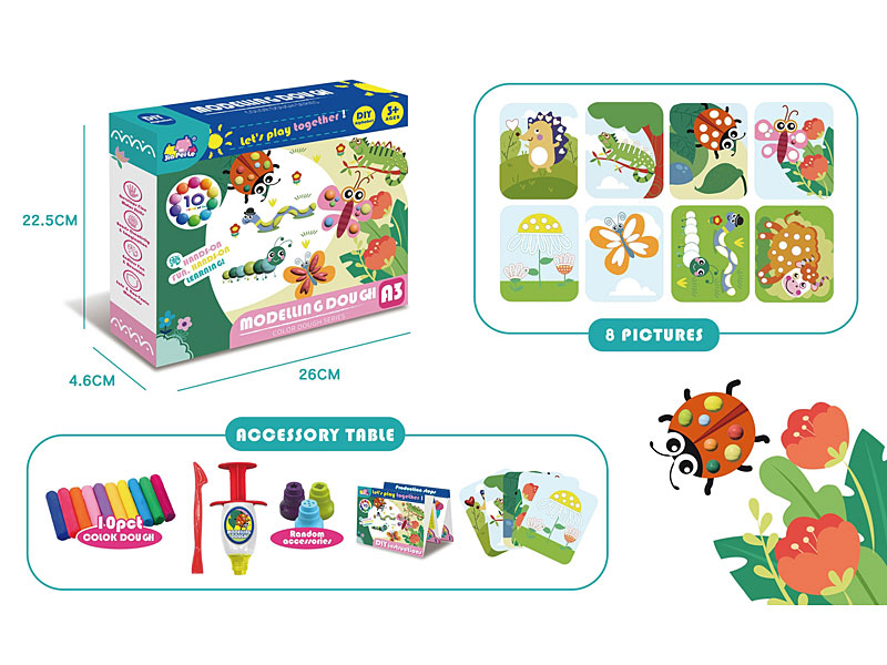 Clay Figure Tool Set toys