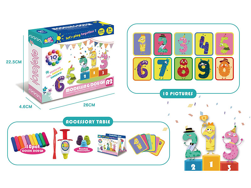 Clay Figure Tool Set toys