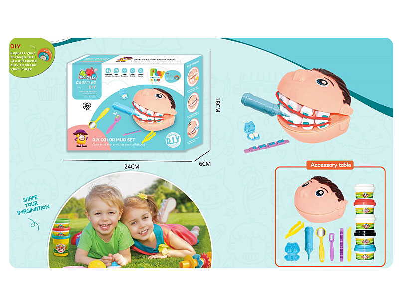 Clay Figure Tool Set toys