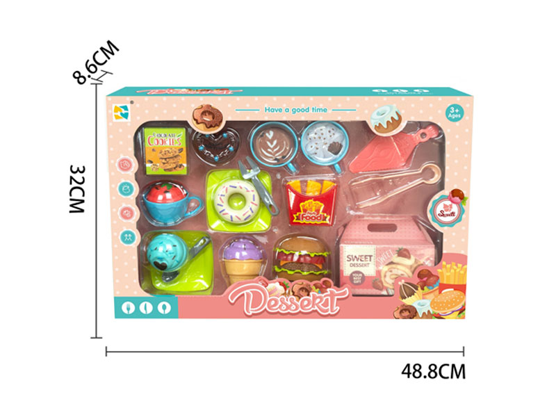 Hamburger Dessert Set toys