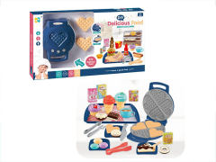 Waffle Machine W/M & Dessert Set toys