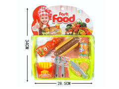 Hot Dog French Fries Waffle Set toys