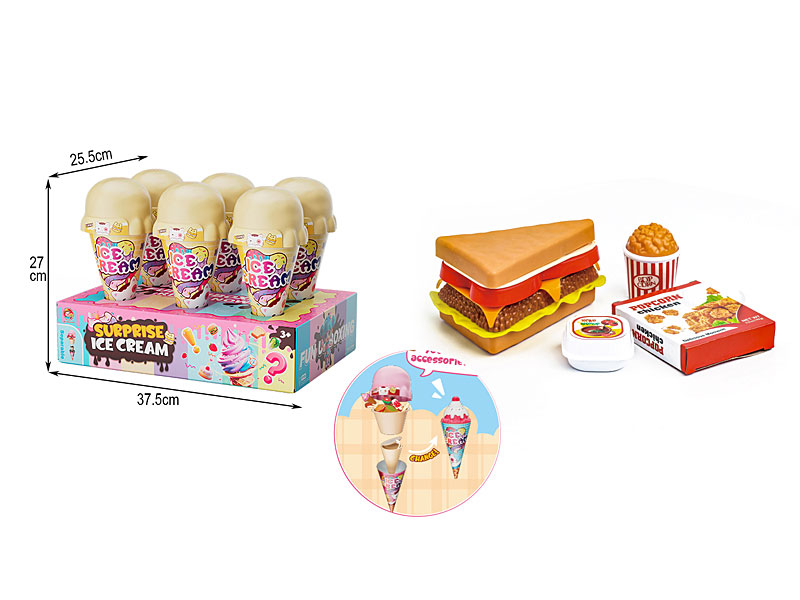 Sandwich Hamburger Set(6in1) toys