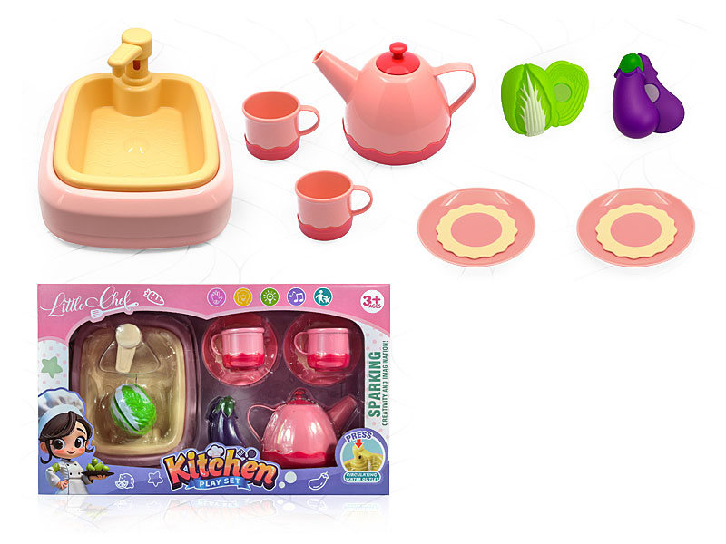 Wash Vegetable Basin With Water Set toys