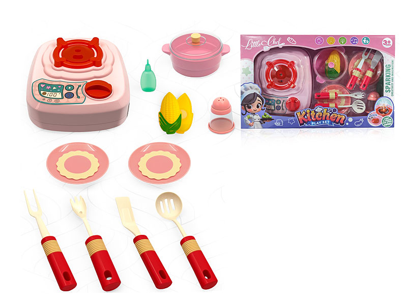 Spray Stove Set W/L_M toys