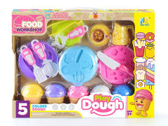 蛋糕披萨彩泥套装