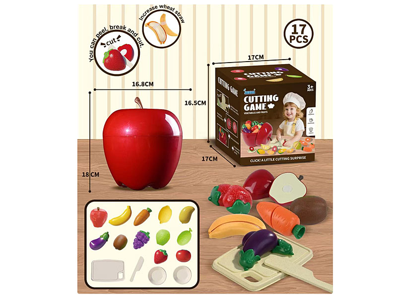 Fruit & Vegetable Set toys
