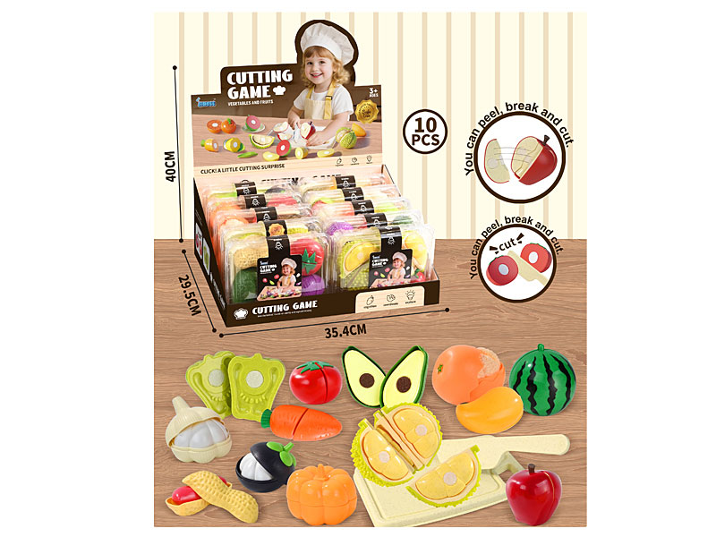 Fruit & Vegetable Set(10in1) toys