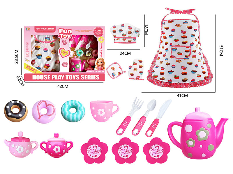 Tea Set & Clothes toys