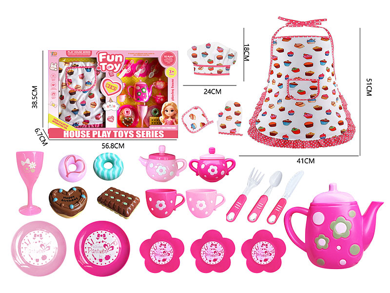 Tea Set & Clothes toys