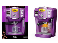 Electric Coffee Maker W/L_S toys