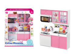 Kitchen Set W/L_S toys