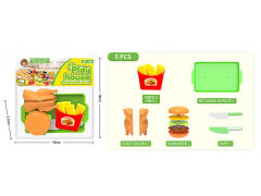 Cut Hamburger Set toys