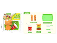 Cut Hamburger Set toys