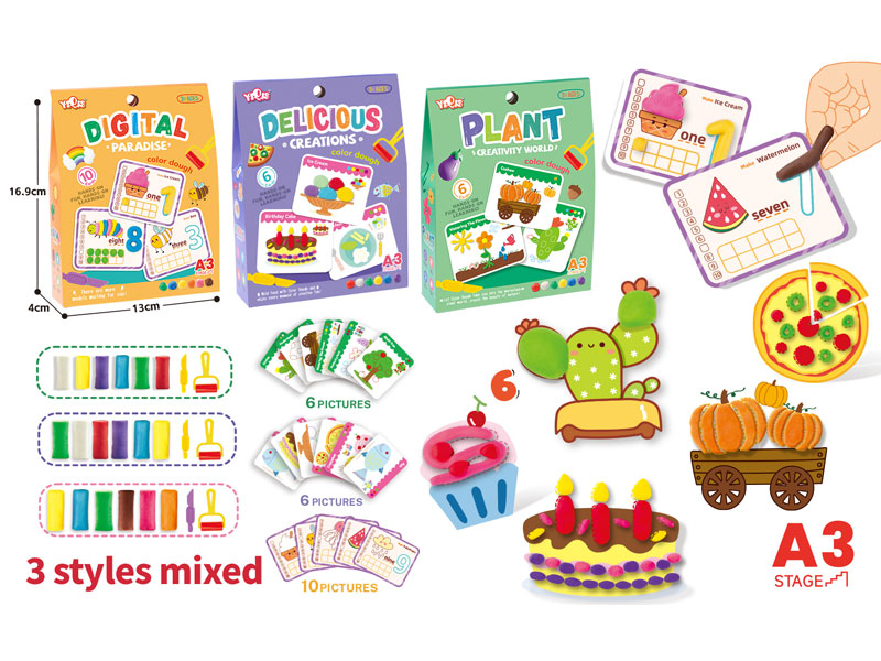 Clay Figure Tool Set(3S) toys