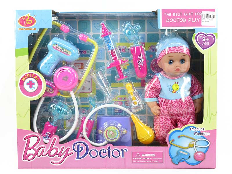 Doctor Set  W/L_IC & Doll toys