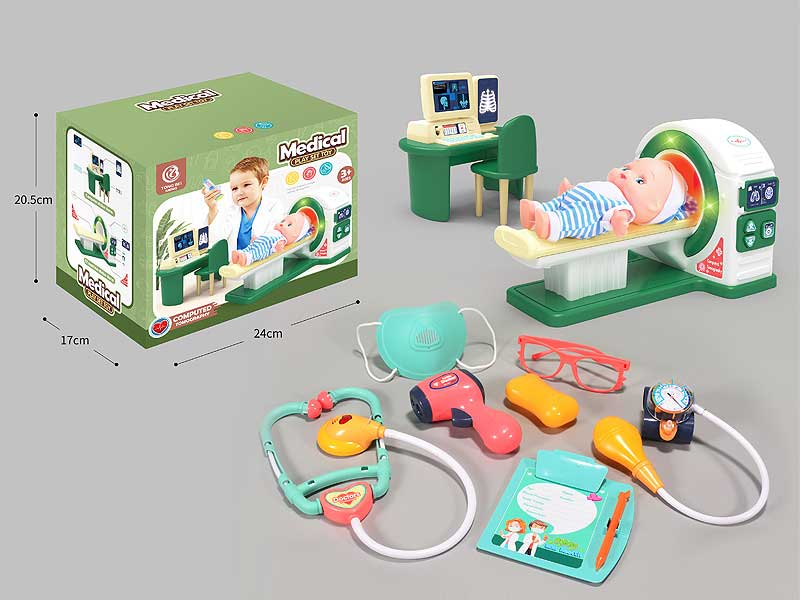Medical Play Set Toy W/L_S toys