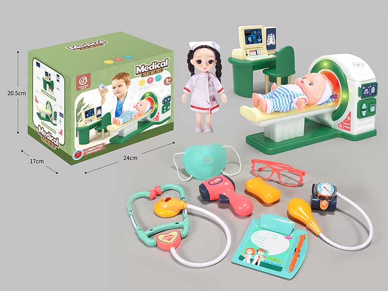 Medical Play Set Toy W/L_S toys