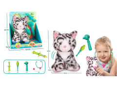 Plush Cat Care Set