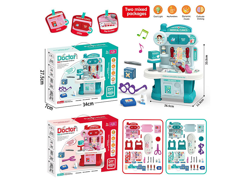 Doctor Set W/L_M(2C) toys