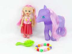 Beauty Horse & Doll(3C) toys