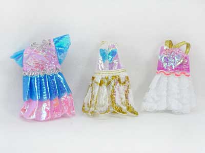 3.5"Doll Clothing(3in1) toys