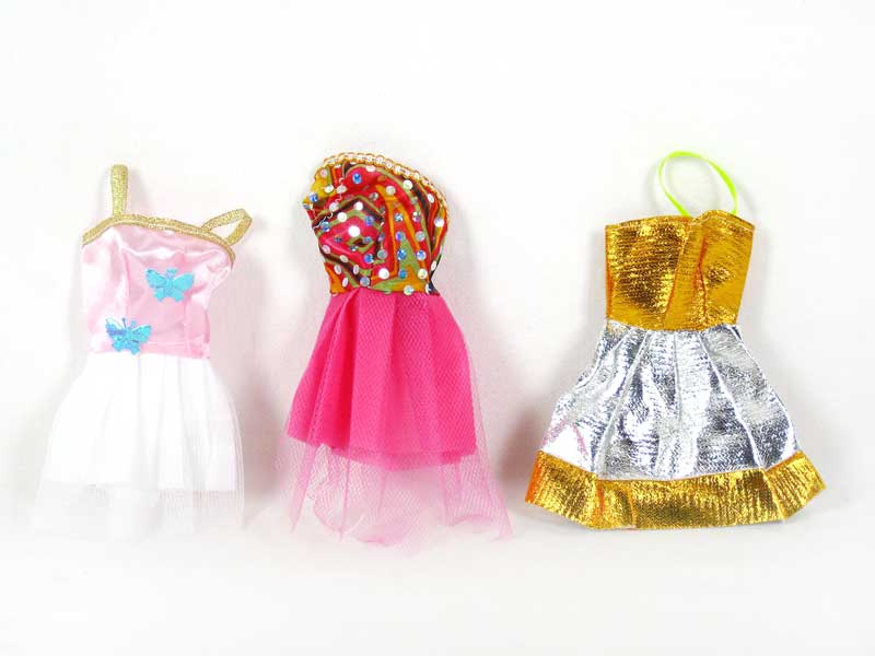 11.5"Doll Clothing(3in1) toys