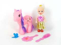 Beauty Horse & Doll toys