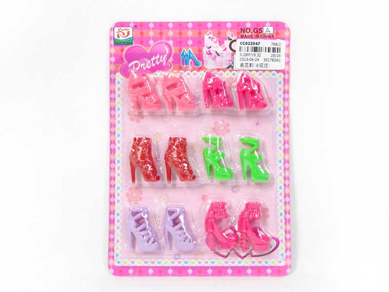 Shoes(6in1) toys
