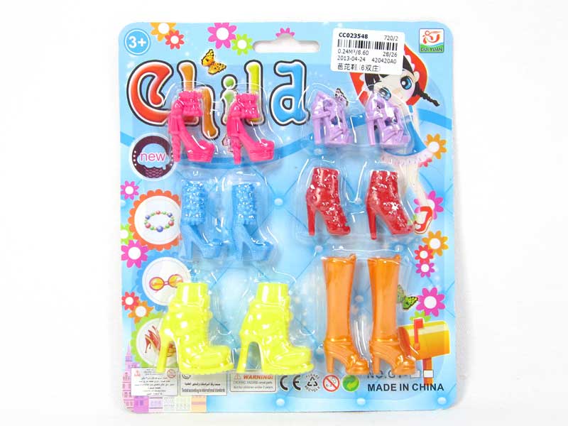 Shoes(6in1) toys