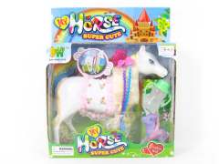 Beauty Horse Set(2C) toys