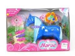 Beauty Horse Set W/S toys