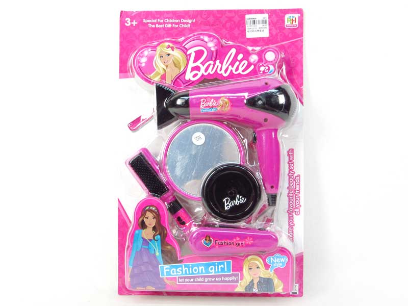 B/O Turbo Hairdryer Set toys