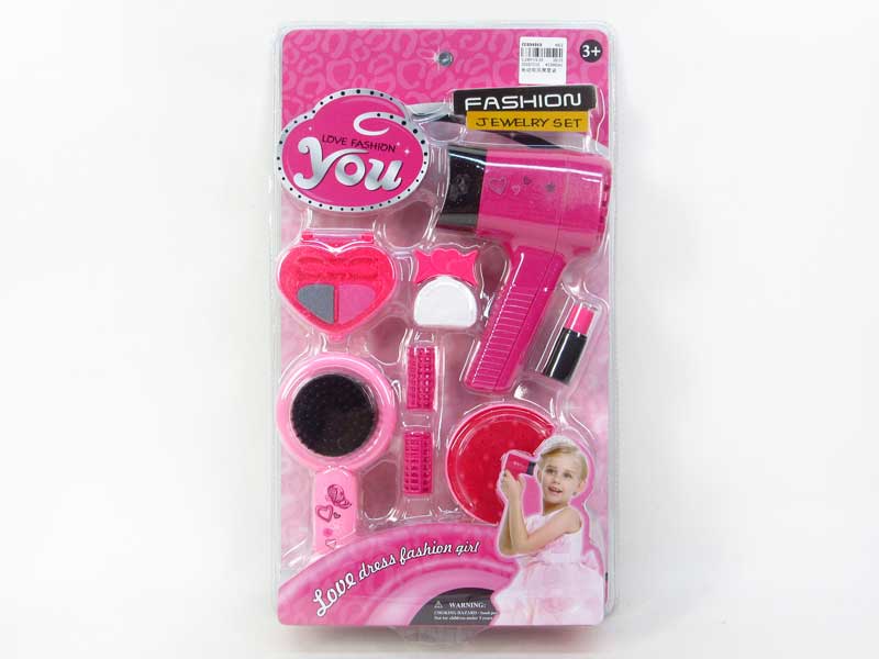 B/O Turbo Hairdryer Set toys