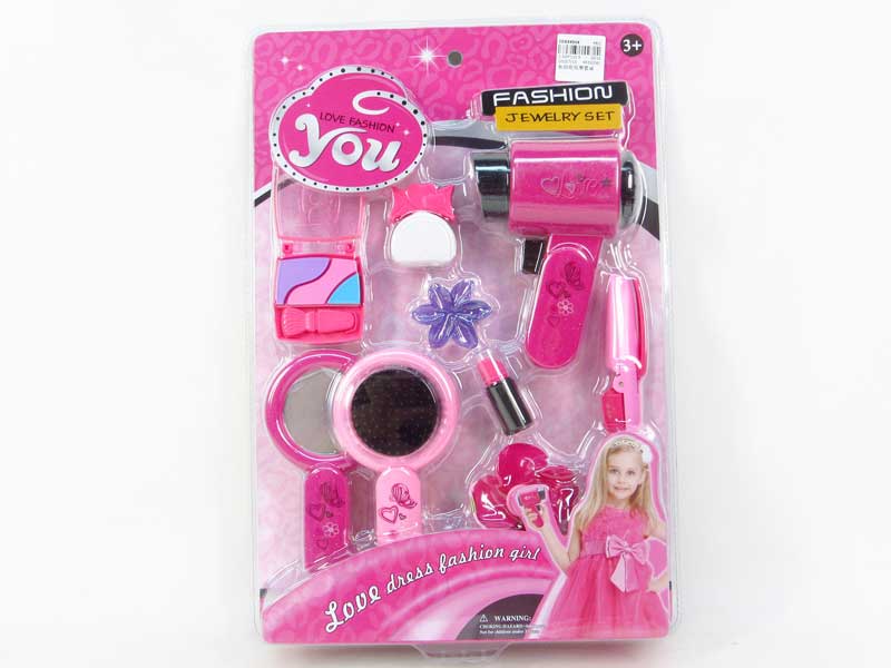 B/O Turbo Hairdryer Set toys