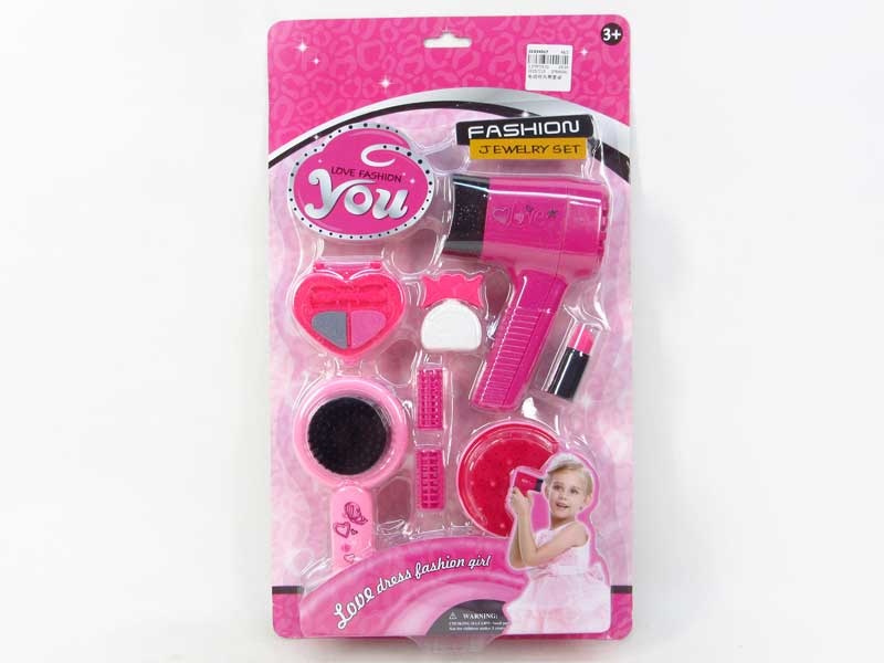 B/O Turbo Hairdryer Set toys