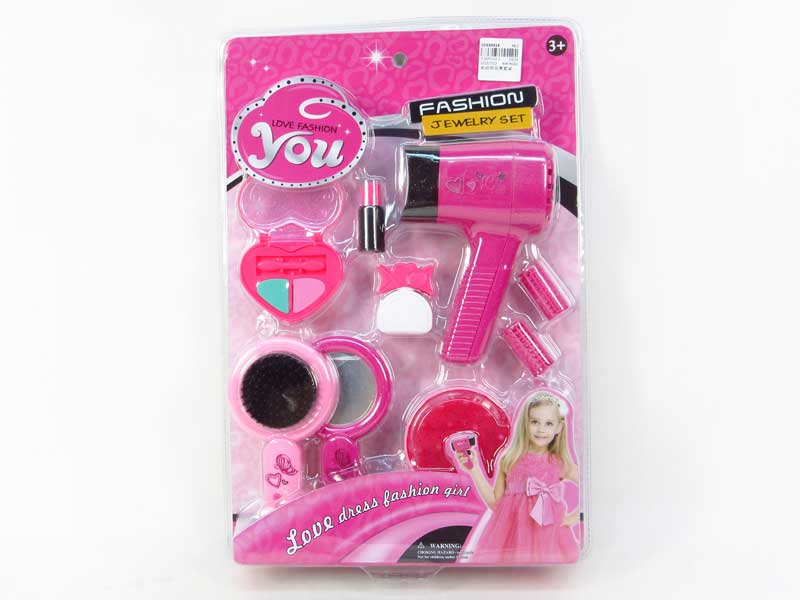 B/O Turbo Hairdryer Set toys