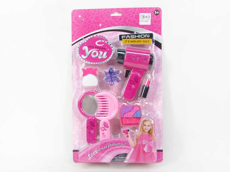 B/O Turbo Hairdryer Set toys