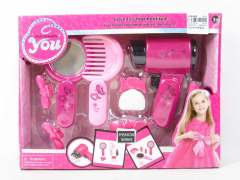 B/O Turbo Hairdryer Set toys