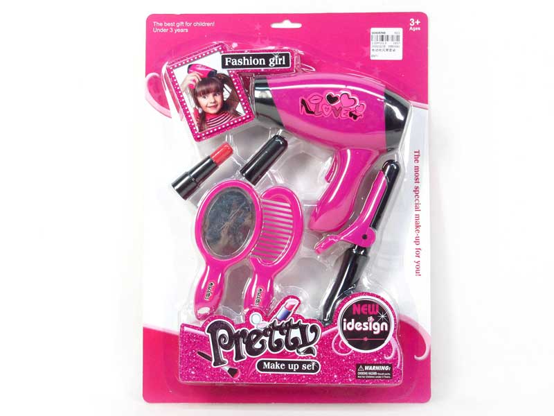 B/O Turbo Hairdryer Set toys
