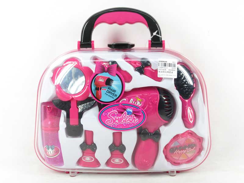 B/O Turbo Hairdryer Set toys