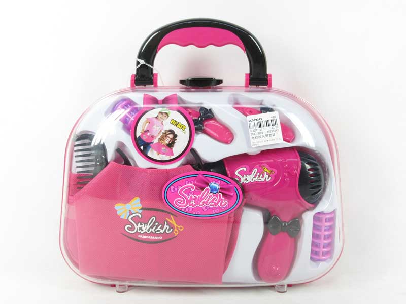 B/O Turbo Hairdryer Set toys