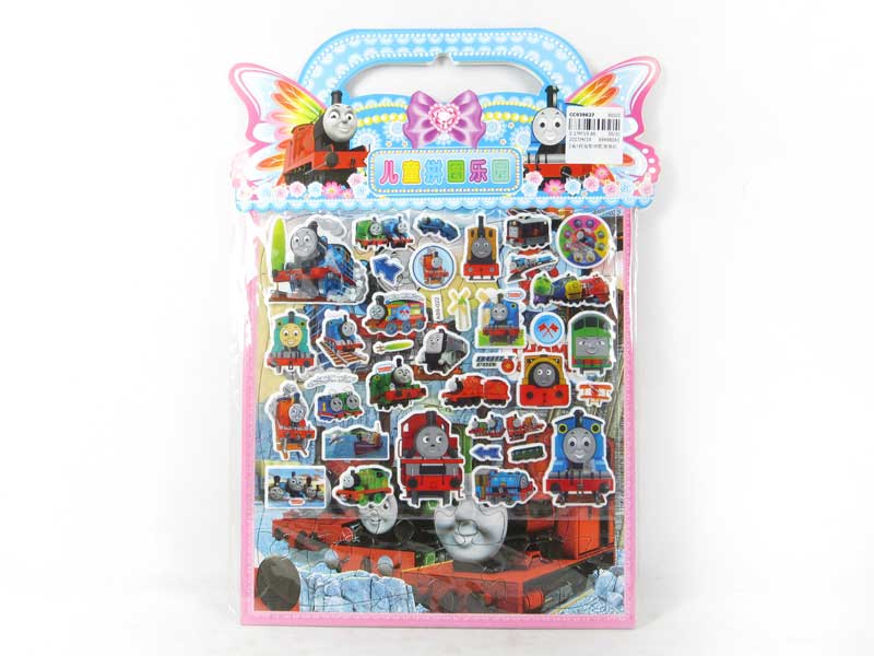 2in1 Puzzle & Paster toys