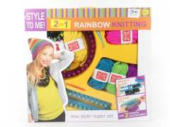 Rainbow Knitting